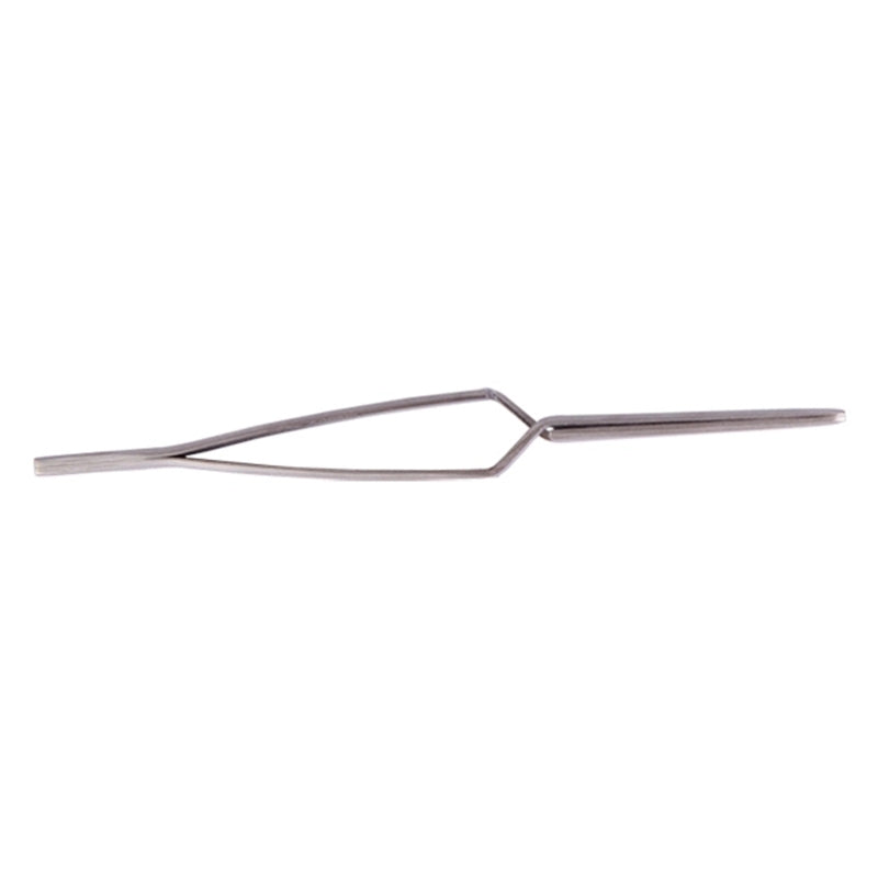 BST-F12.5 Stainless Steel Self Closed Straight Laboratory Tweezers