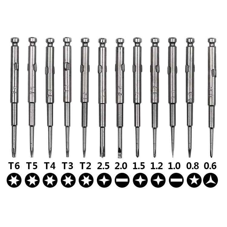 13 in 1 Screwdriver Set for iPhone 7/8,Galaxy, Huawei,Xiaomi, Other Smart Phones, Digital Cameras, Lap, Watch, Glasses
