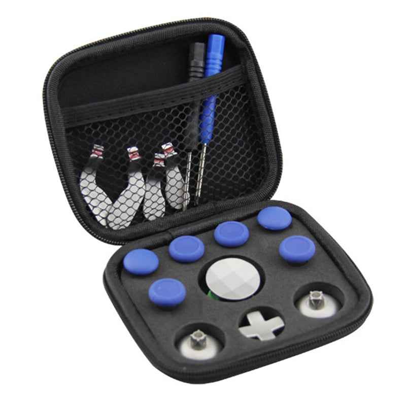 18 PCS Game Controller Handle Key Replacement Accessories for Xbox One Blue