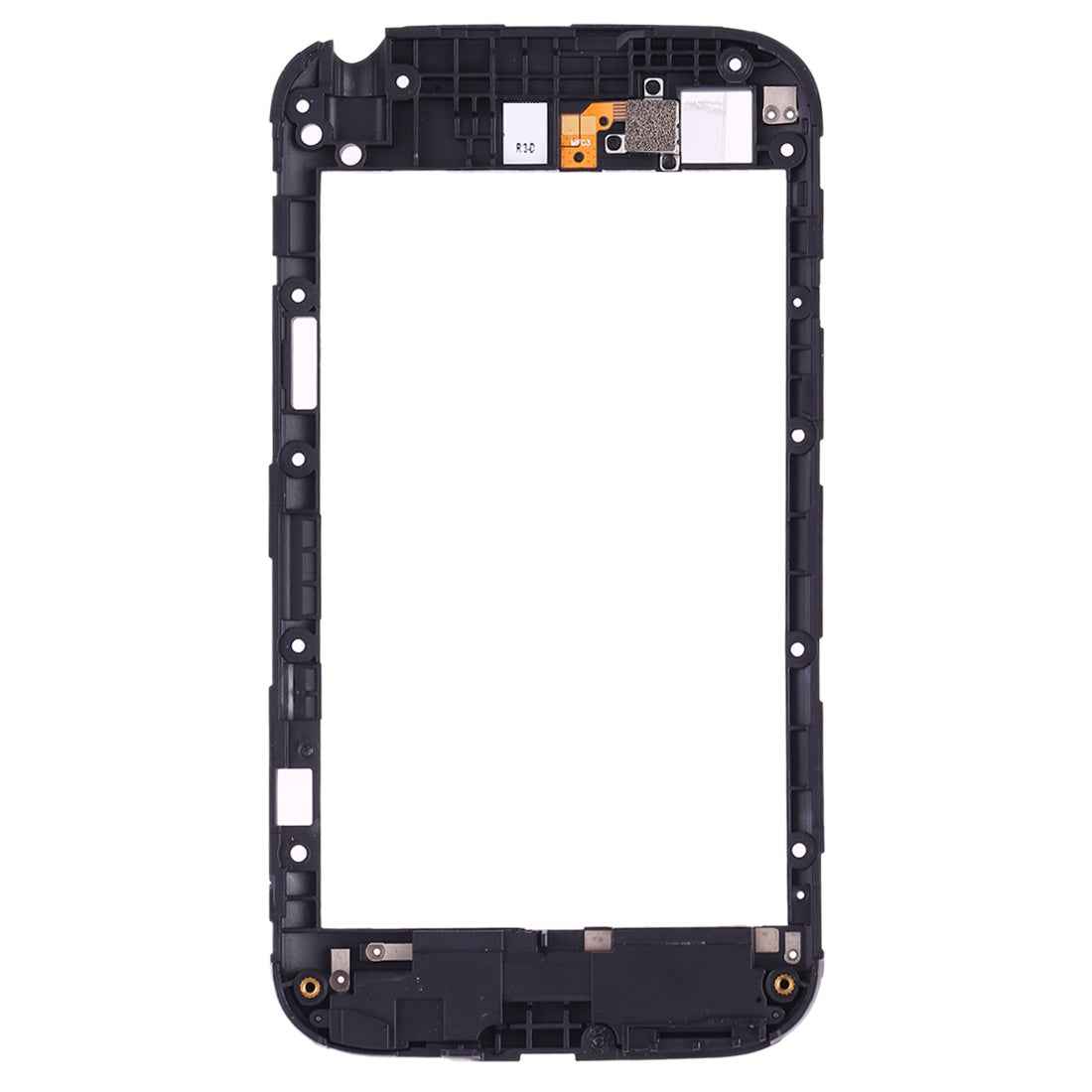 Back Plate Housing Camera Lens Panel for Blackberry Q20 Black
