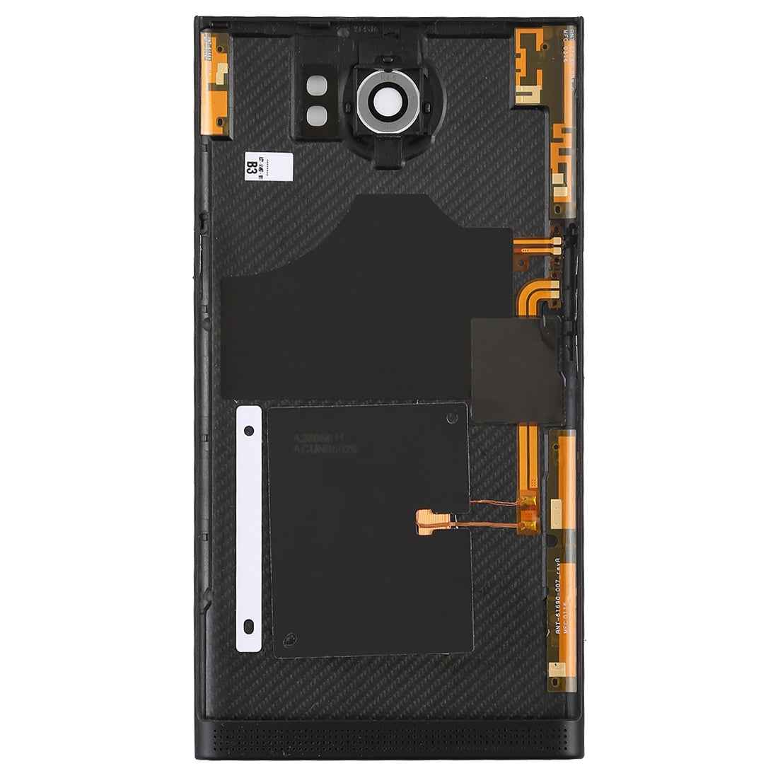 Back Cover with Camera Lens for Blackberry Priv EU Version Black