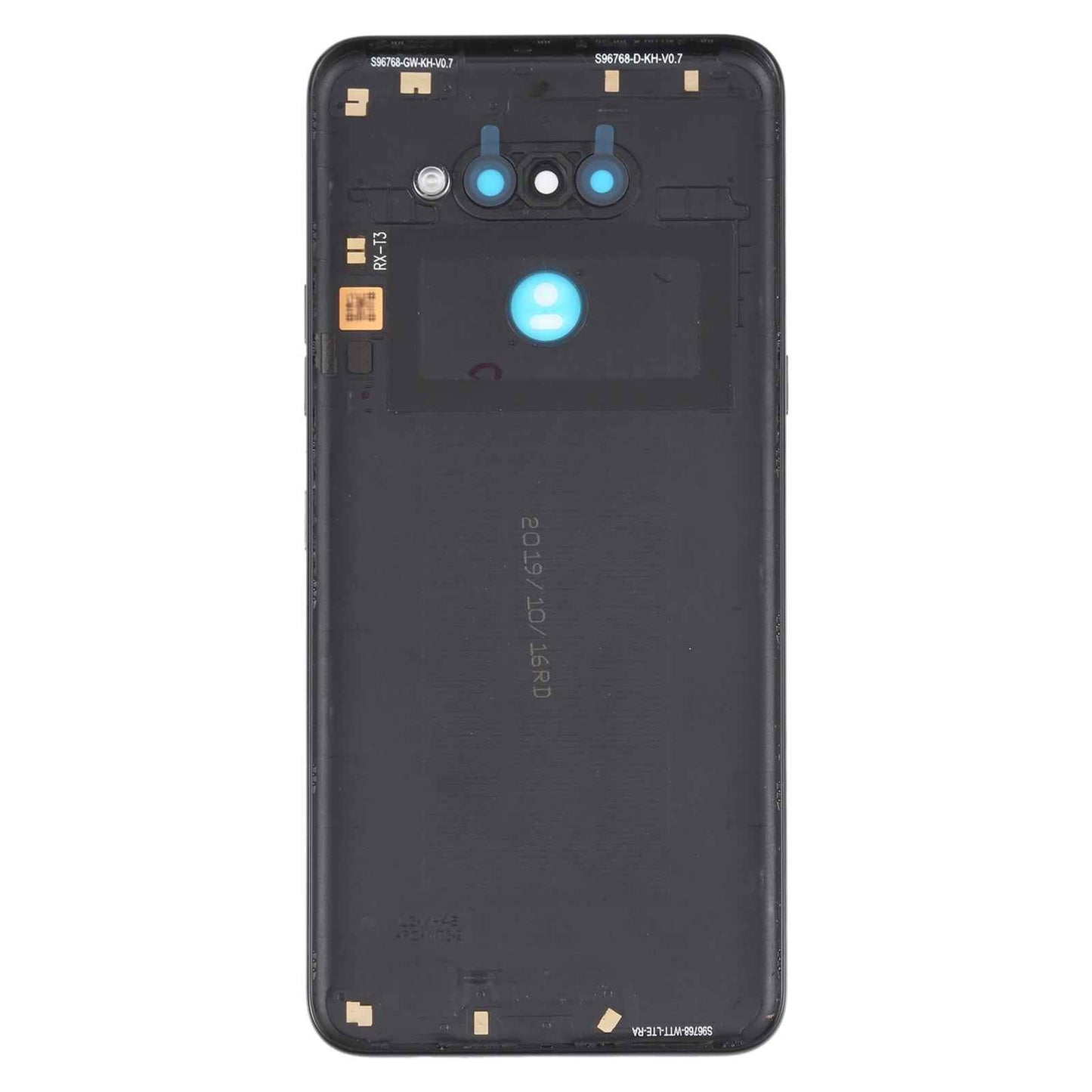 Back Battery Cover for LG K50s LMX540HM LM-X540 LM-X540BMW LMX540BMW Black