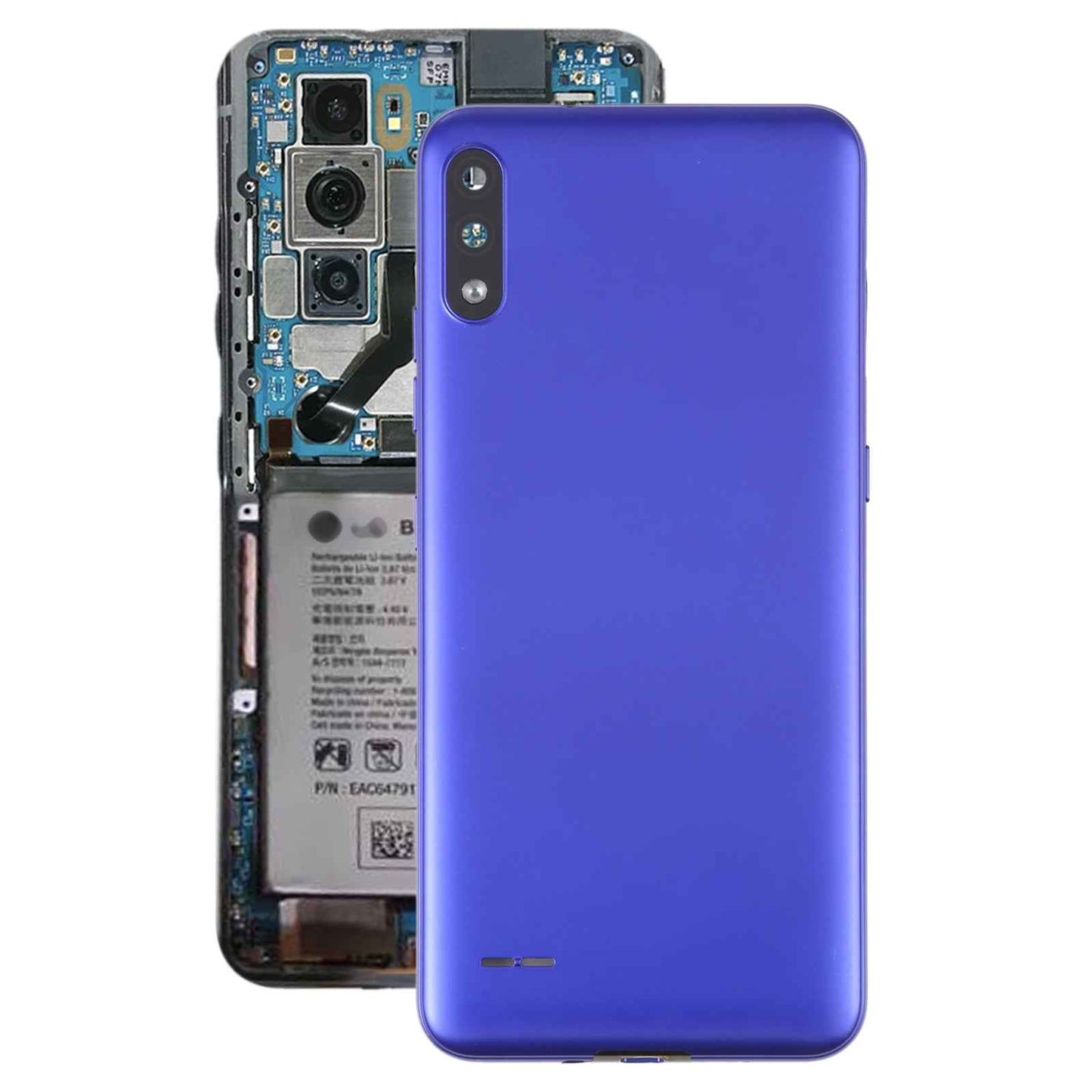 Back Battery Cover for LG K22 LMK200Z LMK200E LMK200B LM-K200 Blue