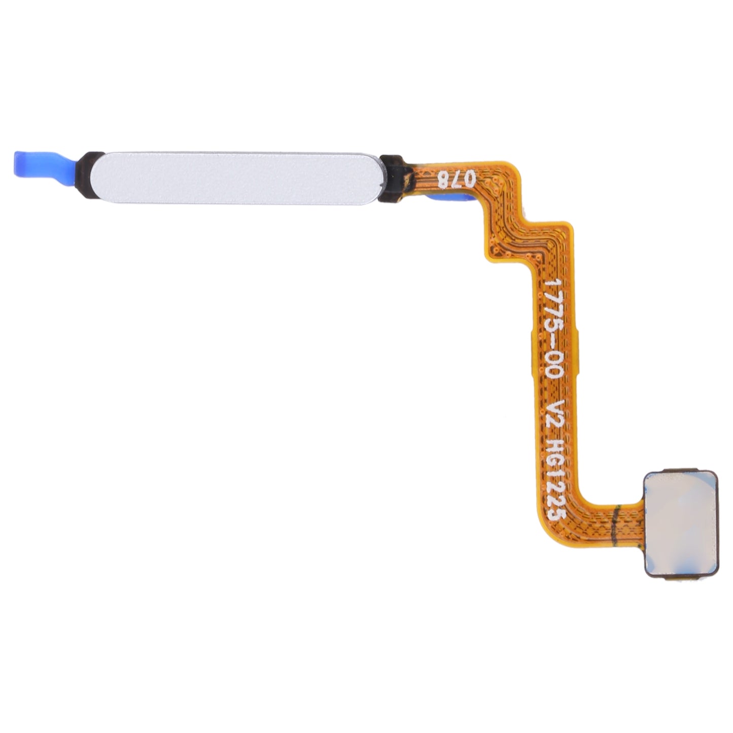 Fingerprint Sensor Flex Cable for Xiaomi Redmi Note 10 5G / Poco M3 Pro 5G / Redmi Note 10T 5G M2103K19G, M2103K19C Silver