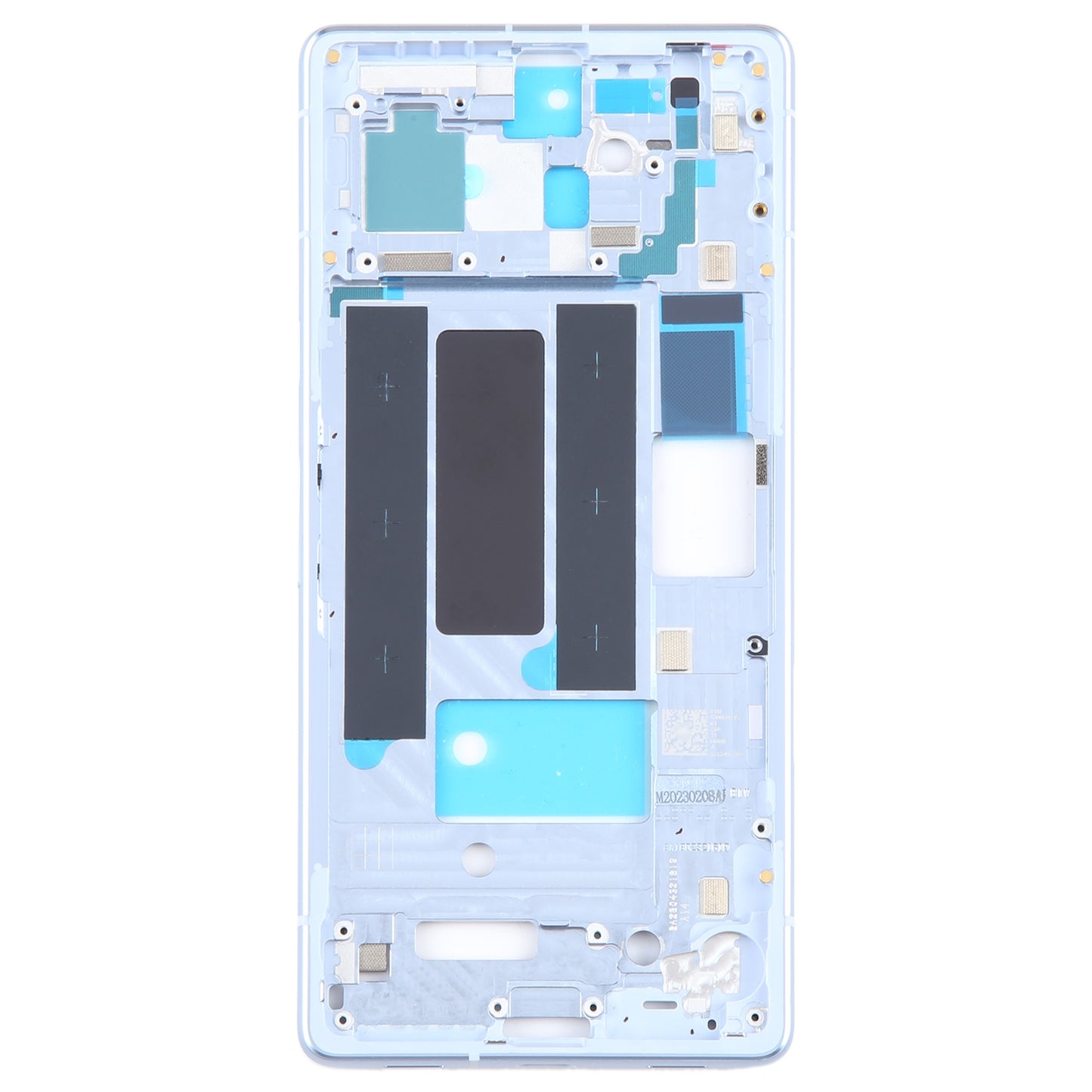 For Google Pixel 7A Middle Frame Bezel Plate Blue