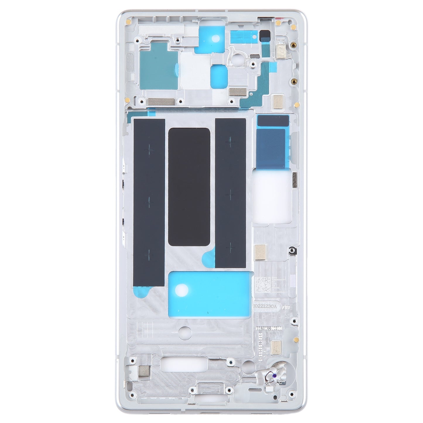 For Google Pixel 7A Middle Frame Bezel Plate Silver