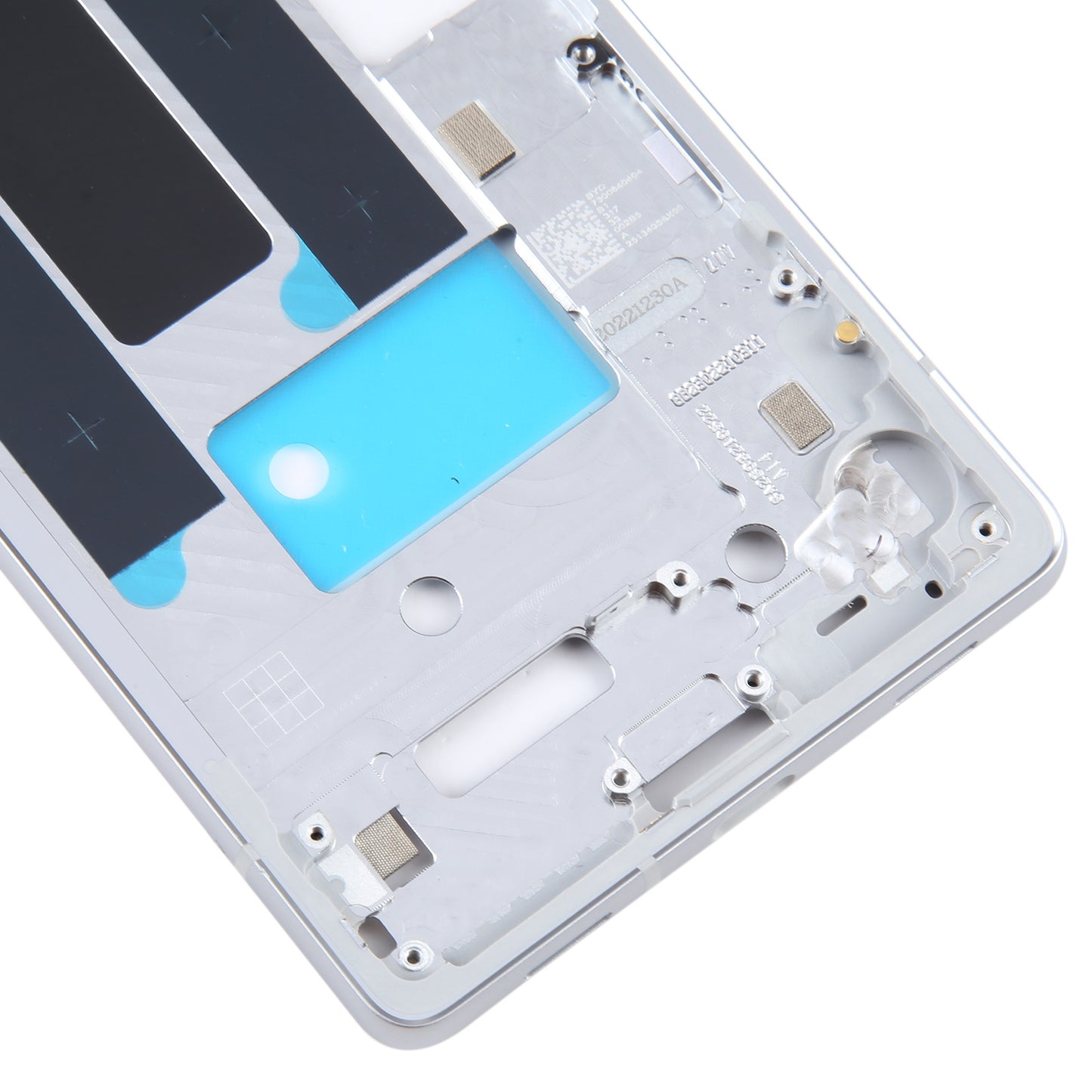 For Google Pixel 7A Middle Frame Bezel Plate Silver