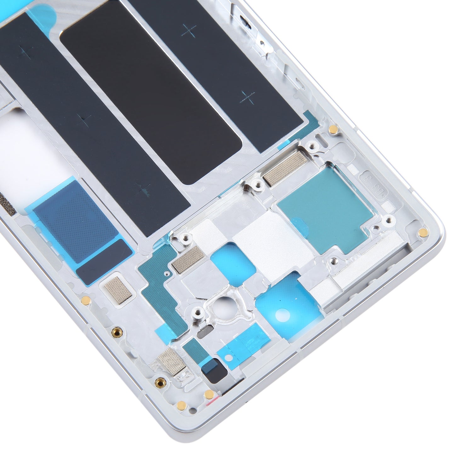 For Google Pixel 7A Middle Frame Bezel Plate Silver