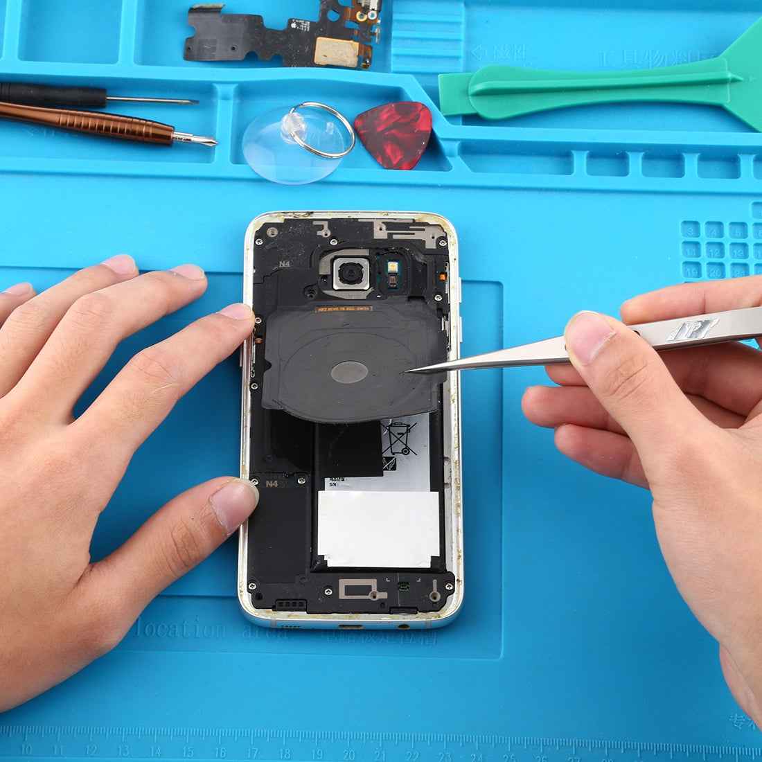 Aaa-12 Precision Repair Tweezers Long Pointed Stainless Steel