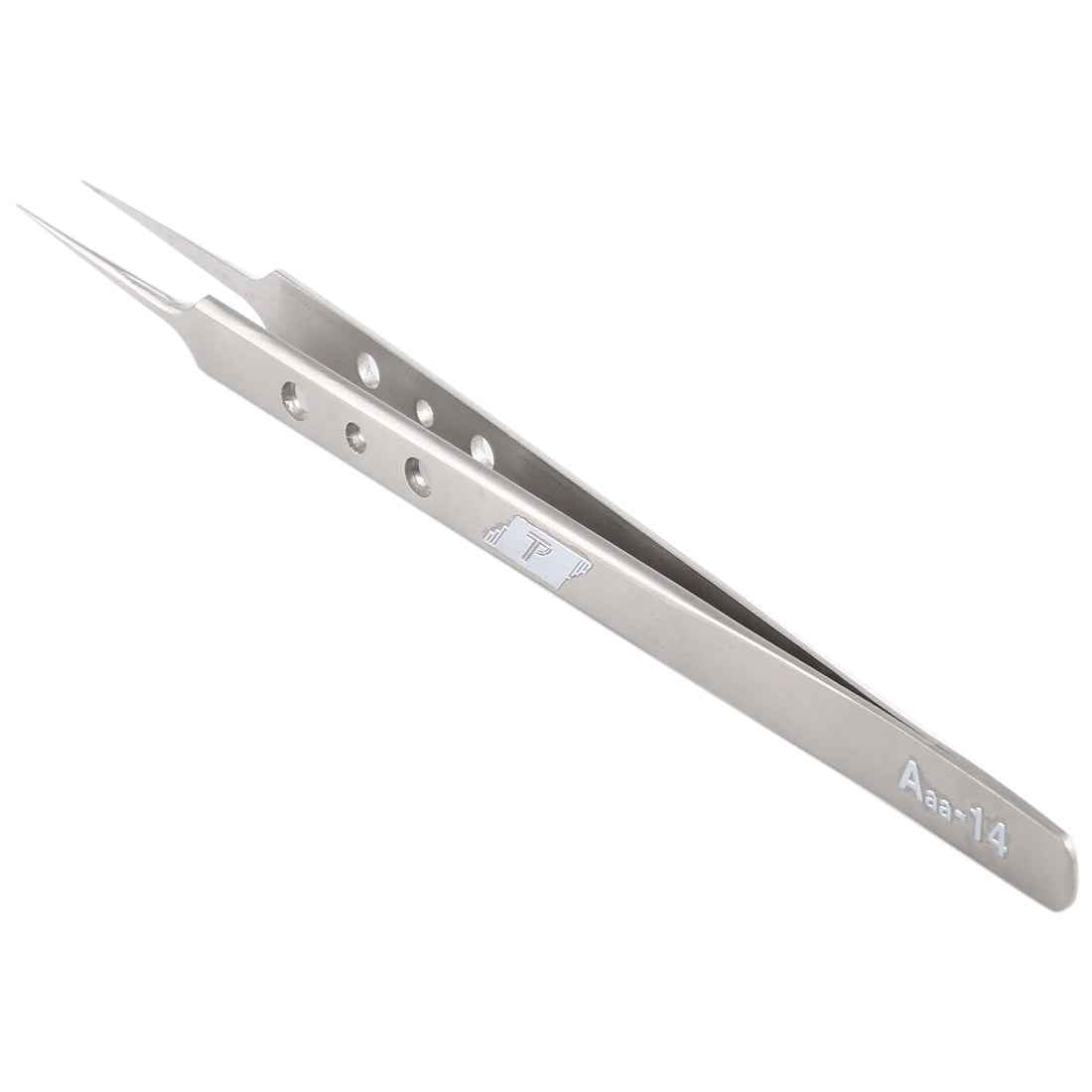 Aaa-14 Precision Repair Tweezers Long Pointed Stainless Steel
