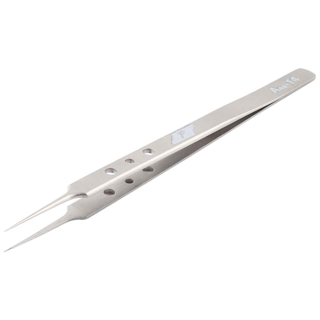 Aaa-14 Precision Repair Tweezers Long Pointed Stainless Steel