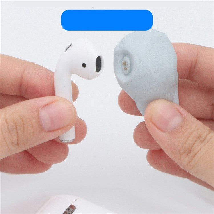 For Apple AirPods with Charging Case (2019)/(2016) Headset Protection Sticker Cover - Silver