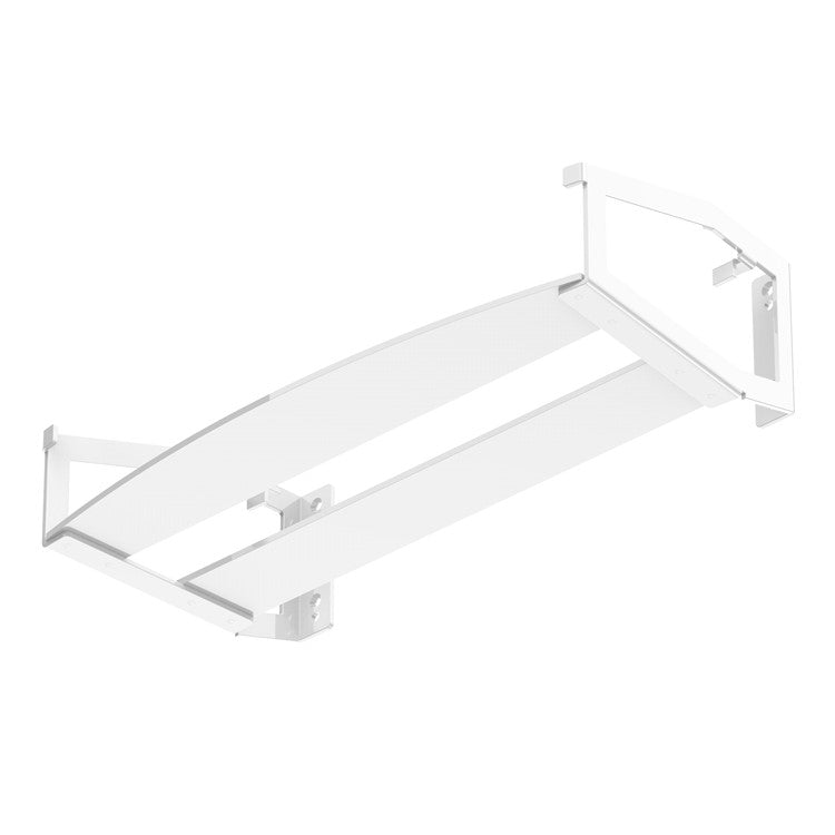 Wall Mount Bracket for Sonos Five Audio Speaker Holder Metal Stand with Installation Tools - White