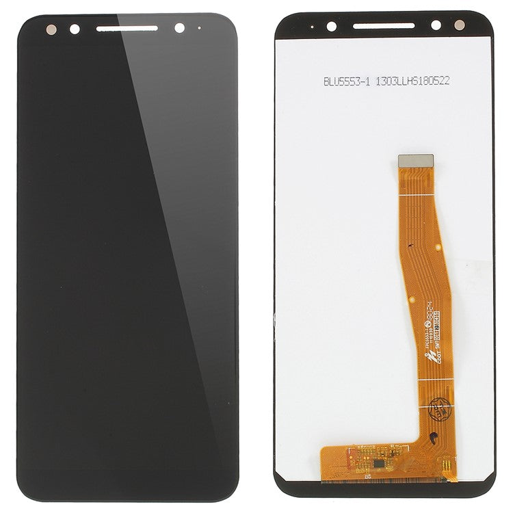 [Brand New and OEM] LCD Screen and Digitizer Assembly Replacement for Alcatel 3 5052 - Black