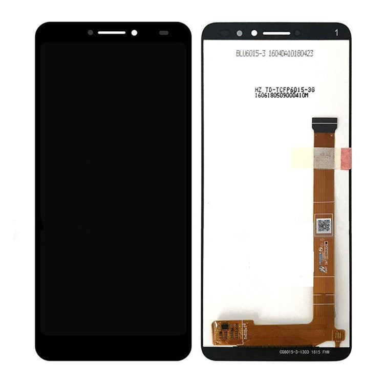 OEM LCD Screen and Digitizer Assembly Replacement Part for Alcatel 3v 5099 - Black