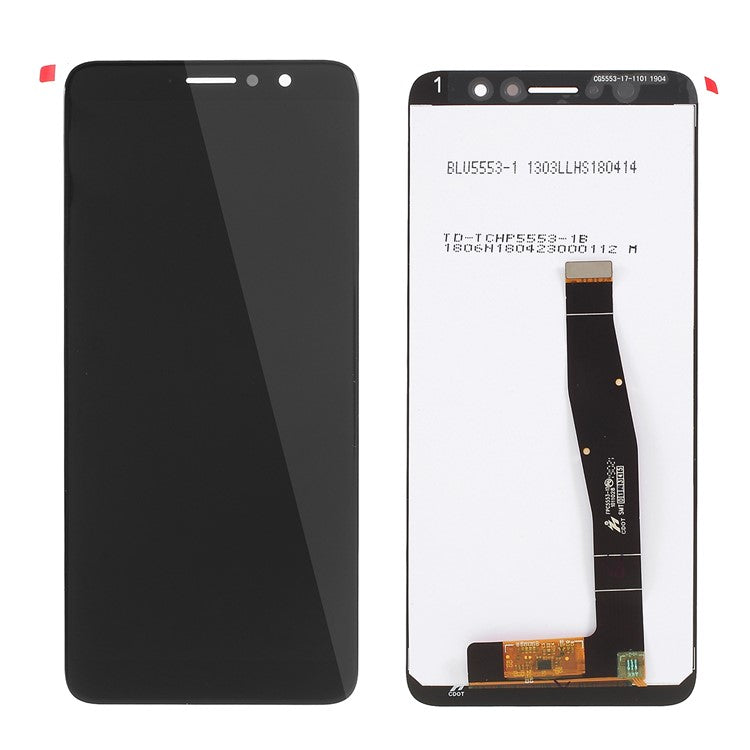 OEM LCD Screen and Digitizer Assembly Part for Alcatel 1X 5008 - Black