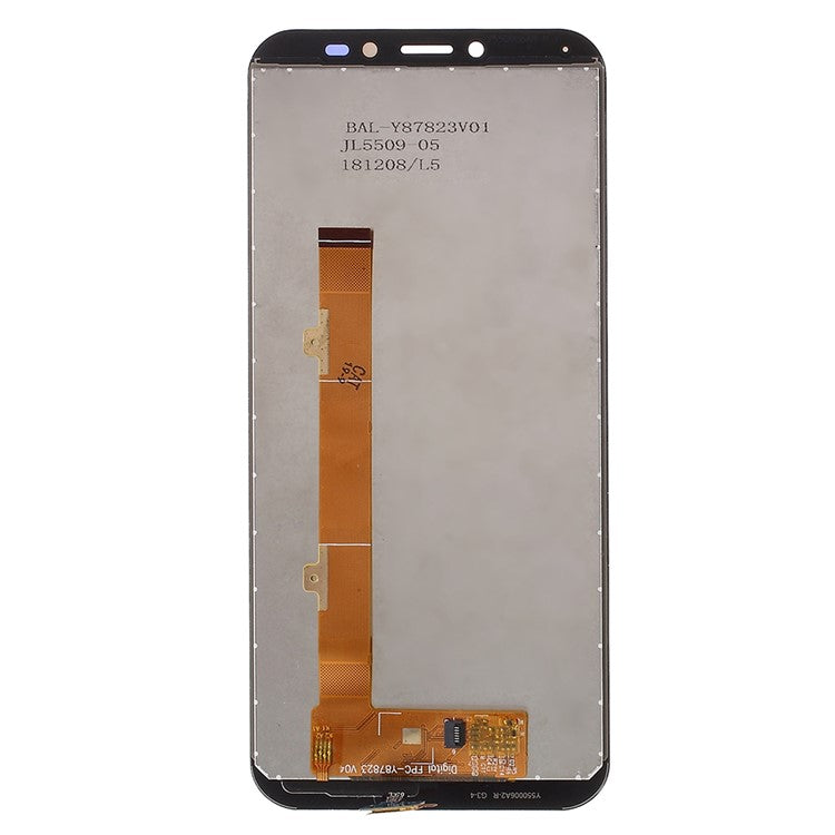 OEM Disassembly LCD Screen and Digitizer Assembly Replacement (without Logo) for Alcatel 1S (2019) OT5024 5024 - Black