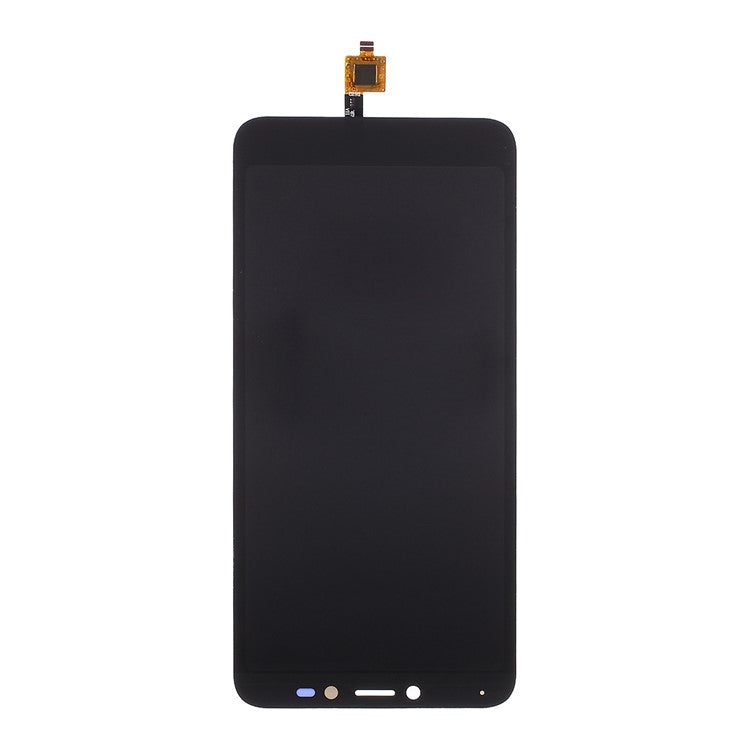 LCD Screen and Digitizer Assembly + Frame Part for Alcatel 1V (2019) - Black