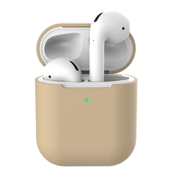 Soft Silicone Case for Apple AirPods with Wireless Charging Case (2019) - Gold