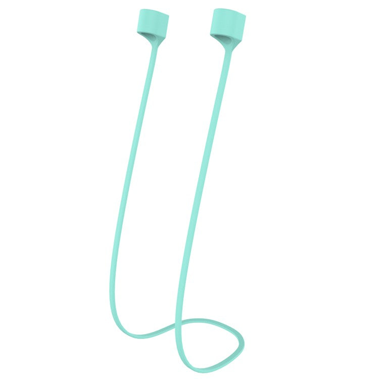 Magnetic Strap Anti-Lost Strap Sport String Silicone Cable for Airpods - Cyan