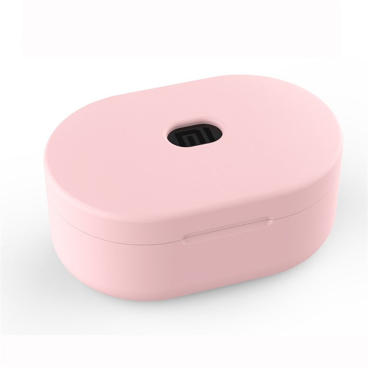 Silicone Airpods Protective Cover Case for Xiaomi Redmi Airdots - Pink