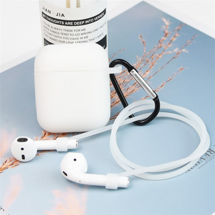 3 Pcs/Set AirPods Cover for Apple AirPods with Charging Case (2019) / with Wireless Charging Case (2019) - Transparent