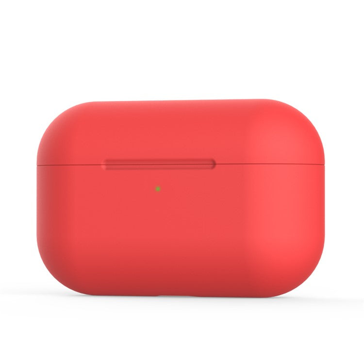 Quality Silicone Earphone Cover Case for Apple AirPods Pro - Red