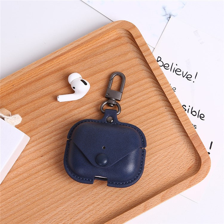 AirPods PU Leather Skin Case for Apple AirPods Pro - Blue