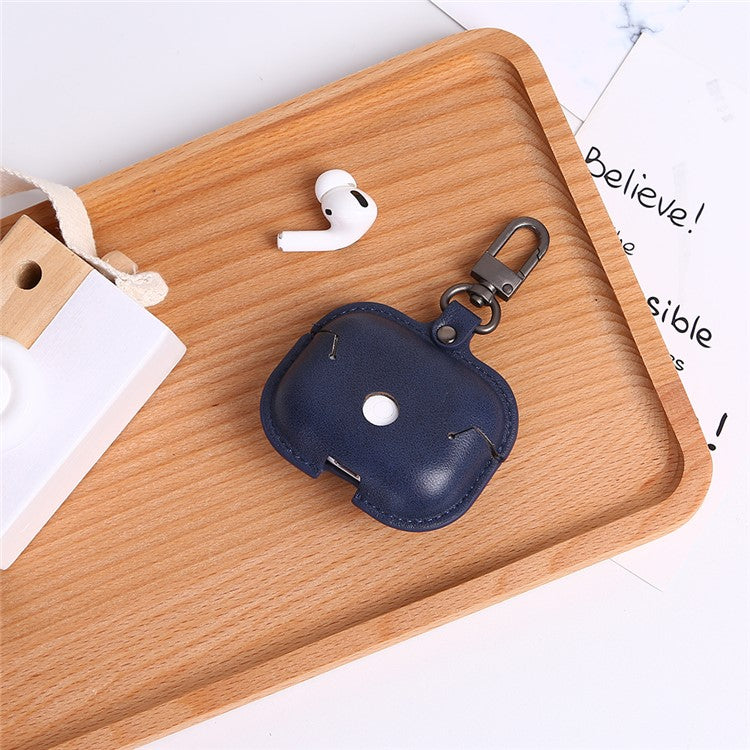 AirPods PU Leather Skin Case for Apple AirPods Pro - Blue