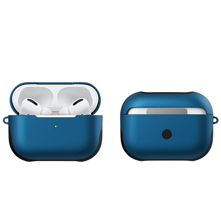 Matte Surface PC Case for AirPods Pro - Dark Blue