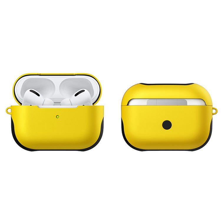 Matte Surface PC Case for AirPods Pro - Yellow