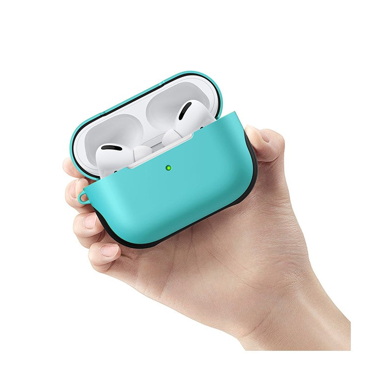 Matte Surface PC Case for AirPods Pro - Baby Blue