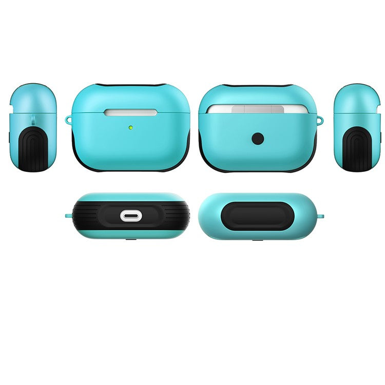 Matte Surface PC Case for AirPods Pro - Baby Blue