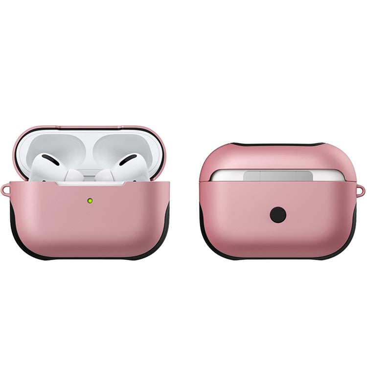 Matte Surface PC Case for AirPods Pro - Rose Gold