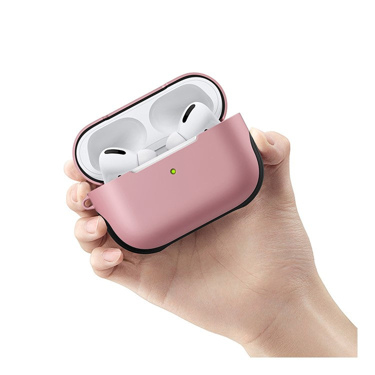 Matte Surface PC Case for AirPods Pro - Rose Gold