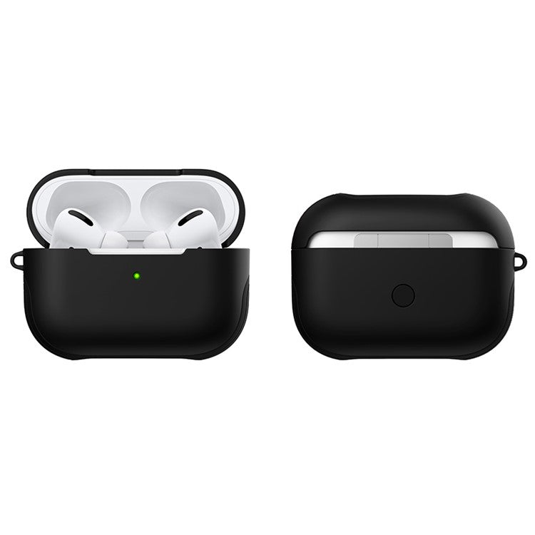 Matte Surface PC Case for AirPods Pro - Black