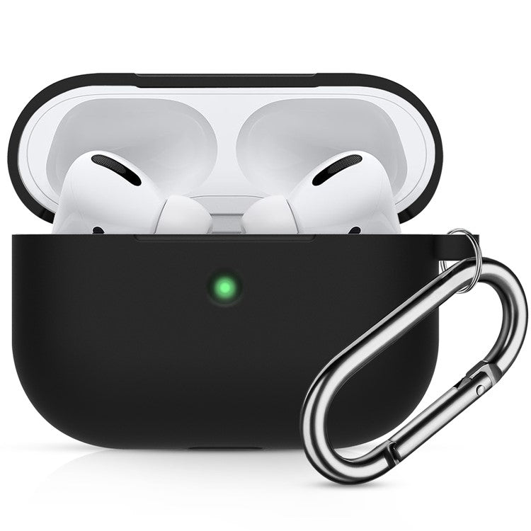 Drop Resistant Thicken Silicone Case for Apple AirPods Pro - Black