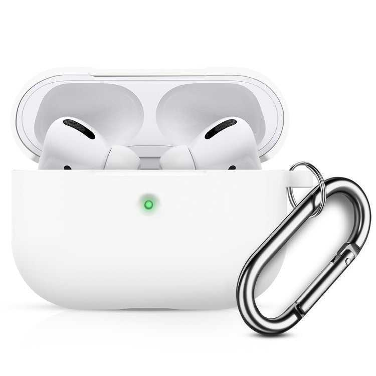 Drop Resistant Thicken Silicone Case for Apple AirPods Pro - White