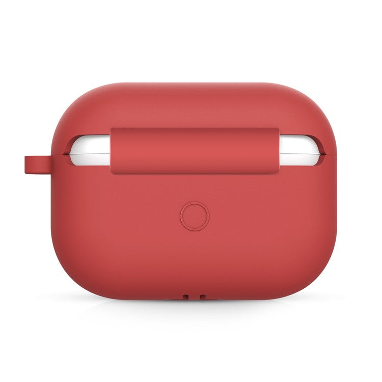 Drop Resistant Thicken Silicone Case for Apple AirPods Pro - Red