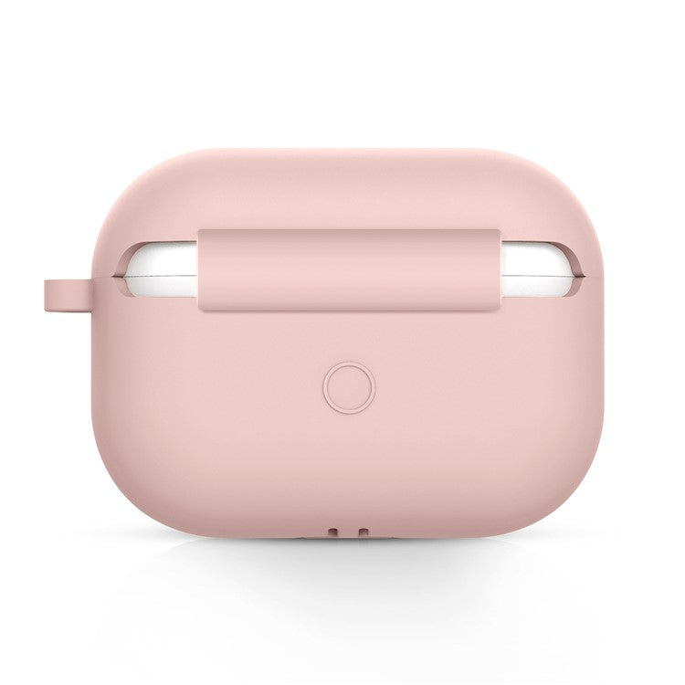 Drop Resistant Thicken Silicone Case for Apple AirPods Pro - Light Pink