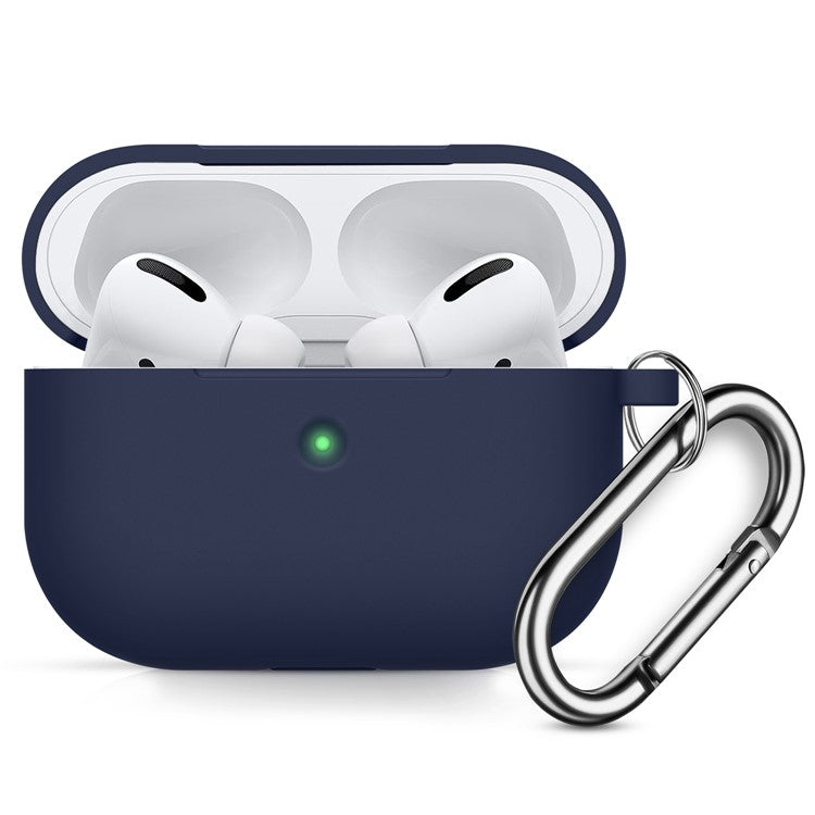 Drop Resistant Thicken Silicone Case for Apple AirPods Pro - Dark Blue