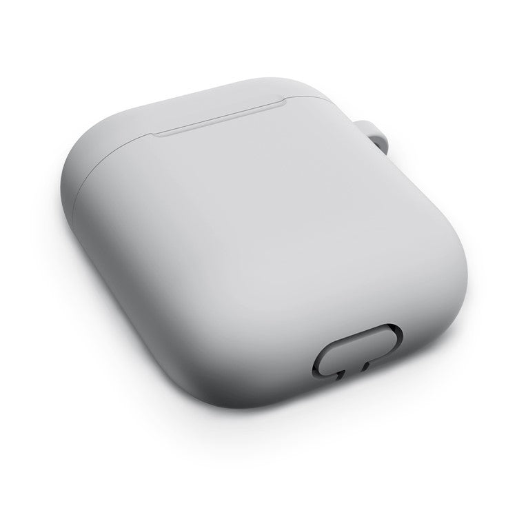 Thickened Silicone Case for Apple AirPods with Wireless Charging Case (2019) / AirPods with Charging Case (2019) (2016) - Grey