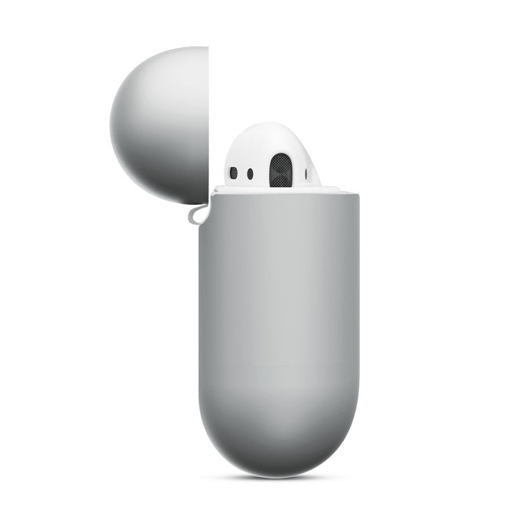 Thickened Silicone Case for Apple AirPods with Wireless Charging Case (2019) / AirPods with Charging Case (2019) (2016) - Grey