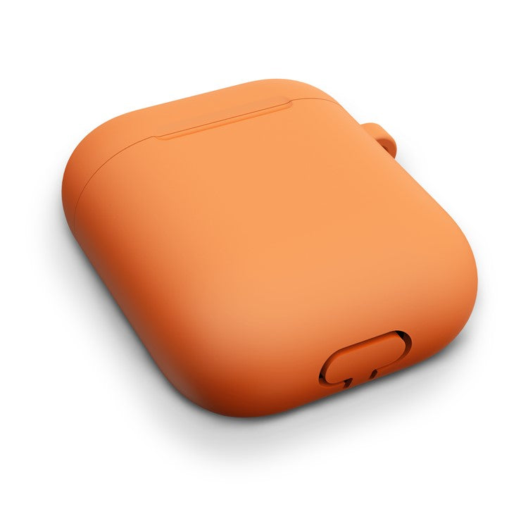 Thickened Silicone Case for Apple AirPods with Wireless Charging Case (2019) / AirPods with Charging Case (2019) (2016) - Orange