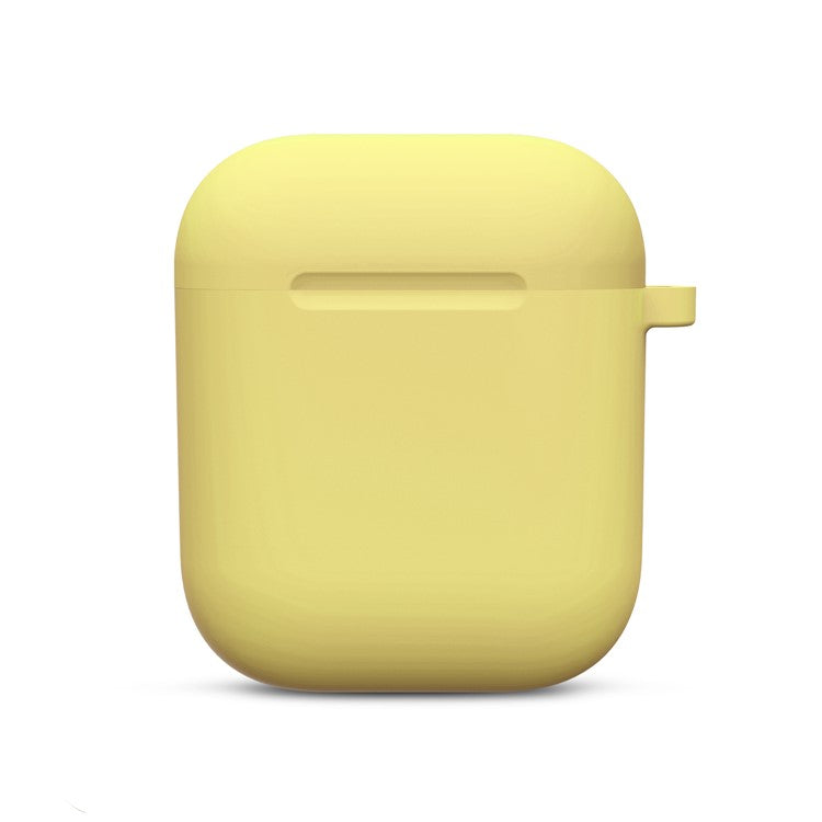 Thickened Silicone Case for Apple AirPods with Wireless Charging Case (2019) / AirPods with Charging Case (2019) (2016) - Yellow