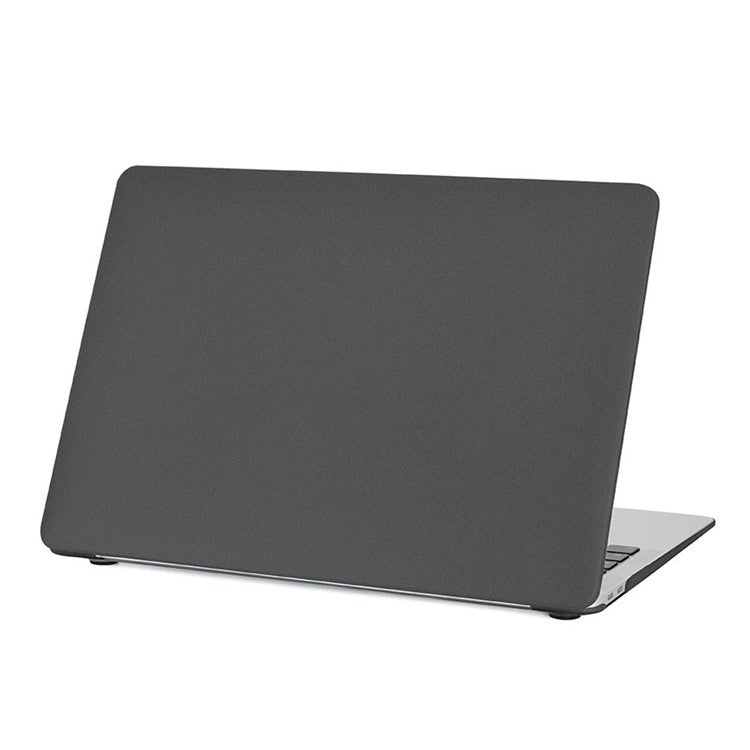 Ultra-thin Matte PP Laptop Protective Case Detachable Notebook Cover for MacBook Air 13.3" Retina Display A2179 (2020)/A1932/A2337 - Transparent Black