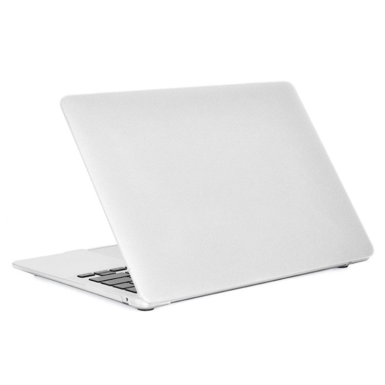 Ultra-thin Matte PP Laptop Protective Case Detachable Notebook Cover for MacBook Air 13.3" Retina Display A2179 (2020)/A1932/A2337 - Transparent White