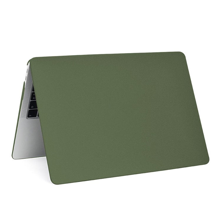 Ultra-thin Matte PP Laptop Protective Case Detachable Notebook Cover for MacBook Air 13.3" Retina Display A2179 (2020)/A1932/A2337 - Dark Green