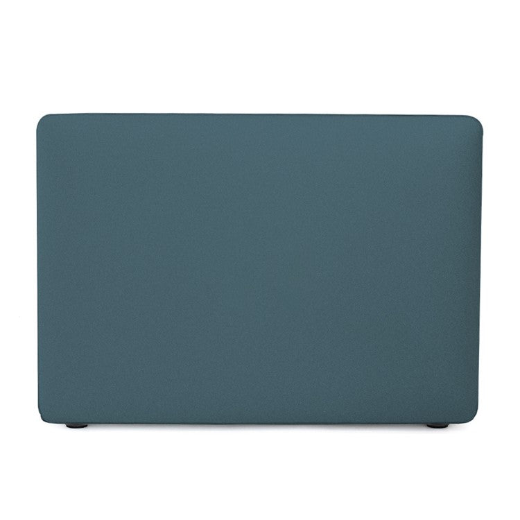 Ultra-thin Matte PP Laptop Protective Case Detachable Notebook Cover for MacBook Air 13.3" Retina Display A2179 (2020)/A1932/A2337 - Sea Blue