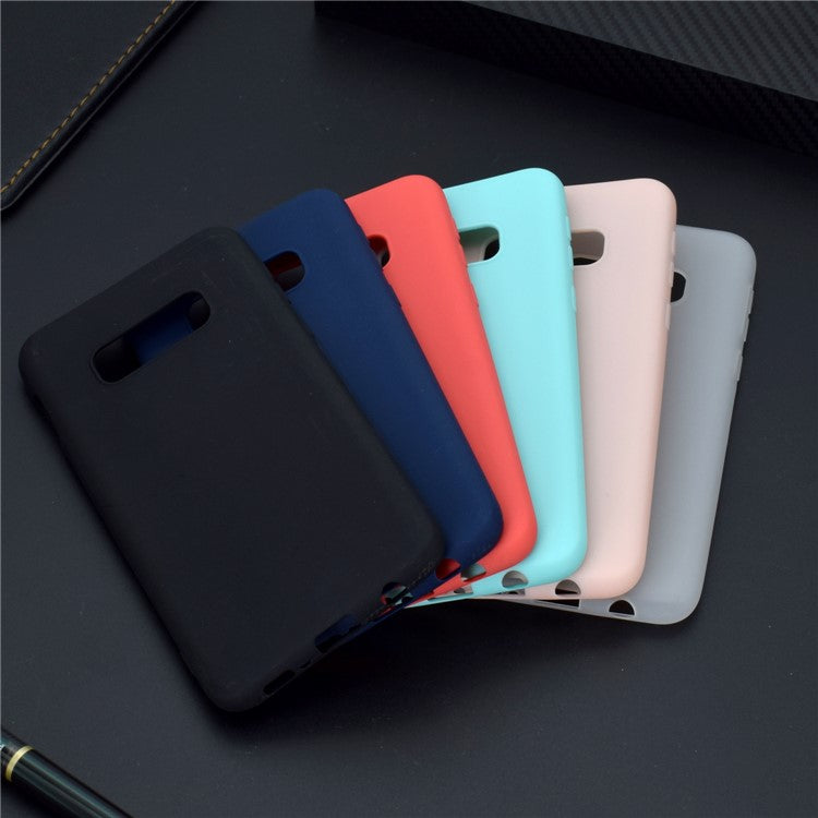 Soft Matte TPU Back Case for Samsung Galaxy S10e - Black